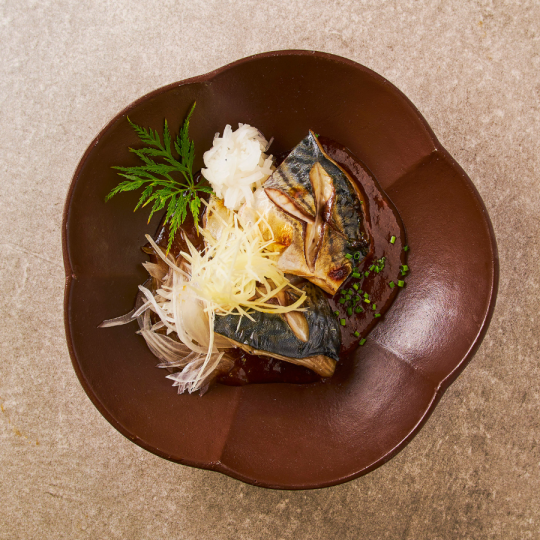 Gegrilde makreel met miso