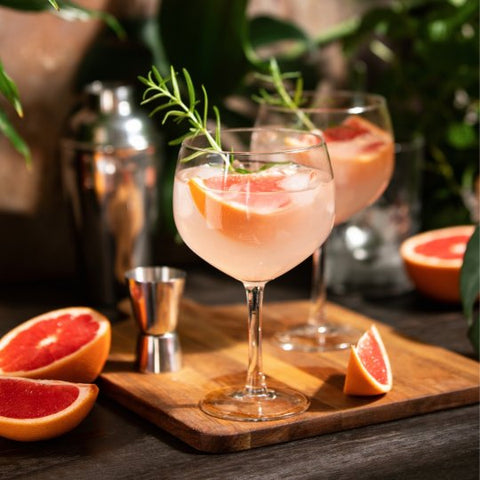 Saké grapefruit cocktail