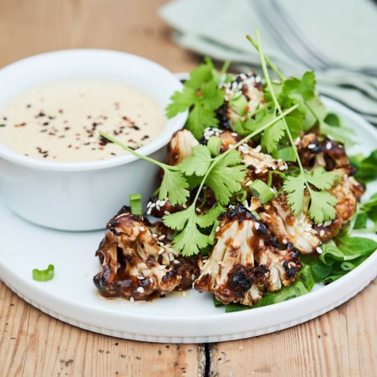 Aziatische bloemkool-wings