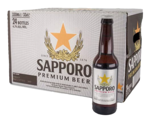 サッポロプレミアムビール 4.8% 瓶 330ml – YamaFoodShop.nl