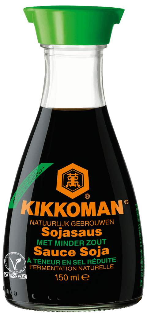 Kikkoman Sojasaus Less Salt dispenser
